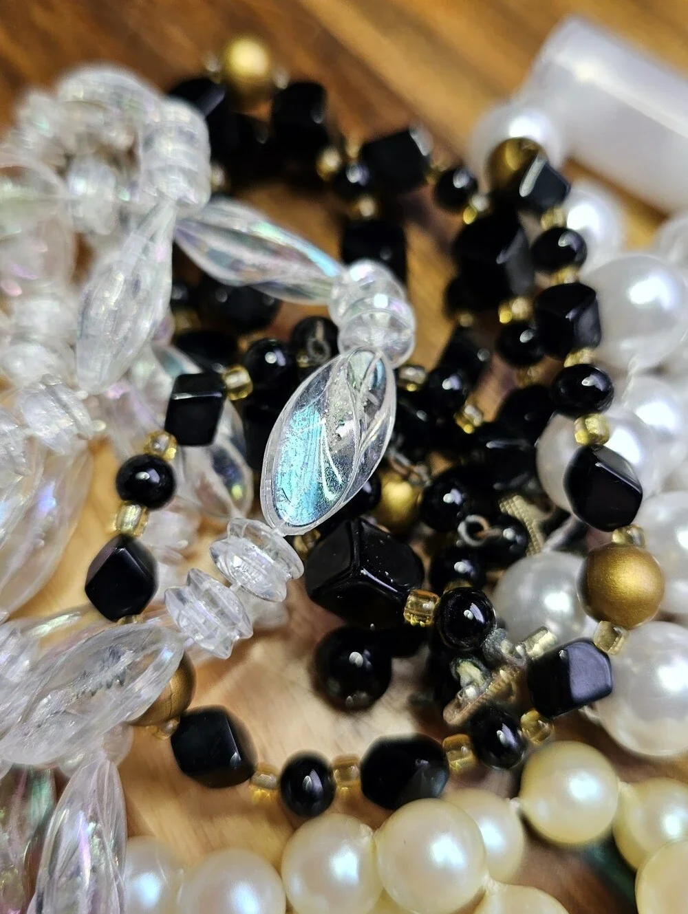 Craft Jewelry Beaded Necklaces For Upcycling Repurposing Art Projects
